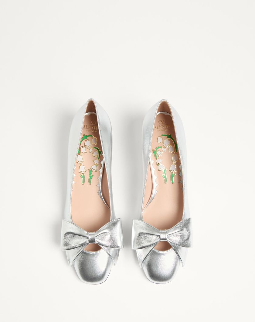 BOWOW PUMPS IN LAMINATED NAPPA 45MM - Image 4